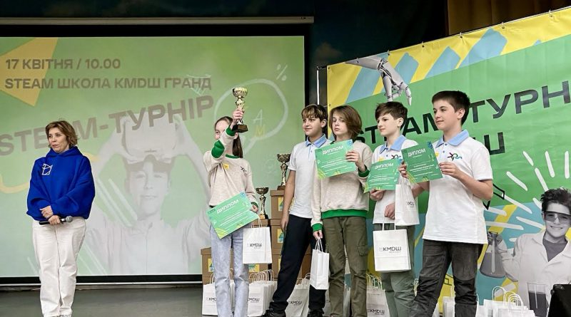 Проведено STEAM-турнір в рамках Всеукраїнського фестивалю «STEM-весна-2024»